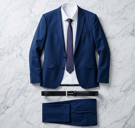 Cobalt Stride Suit