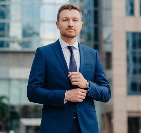 Cobalt Stride Suit